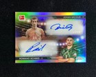 24-25 Topps Chrome Bundesliga Dual Auto Johan Micoud Romano Schmid REF /250 tg21