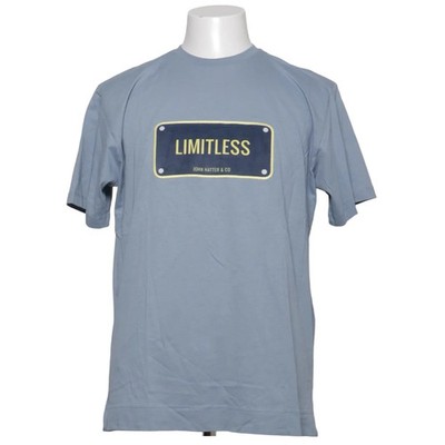 John Hatter & Co, T-shirt, Größe: L, model: the gentleman, Blau, Baumwolle #QRi
