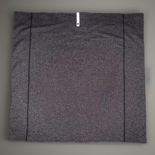 Lululemon Vinyasa Scarf Rulu Parallel Stripe Pigment Blue Heathered Black