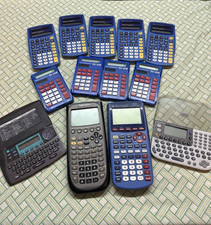 13x Calculator Lot TI-89 TI-73 Explorer TI-10...