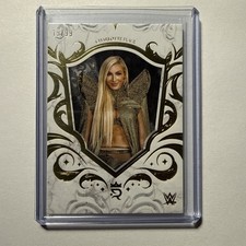 Charlotte Flair 2025 Topps WWE Royalty Base (#d /99) No. 100