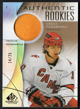 2024-25 SP Game-Used Authentic Rookies Patch Gold Premium Vasily Ponomarev 14/25