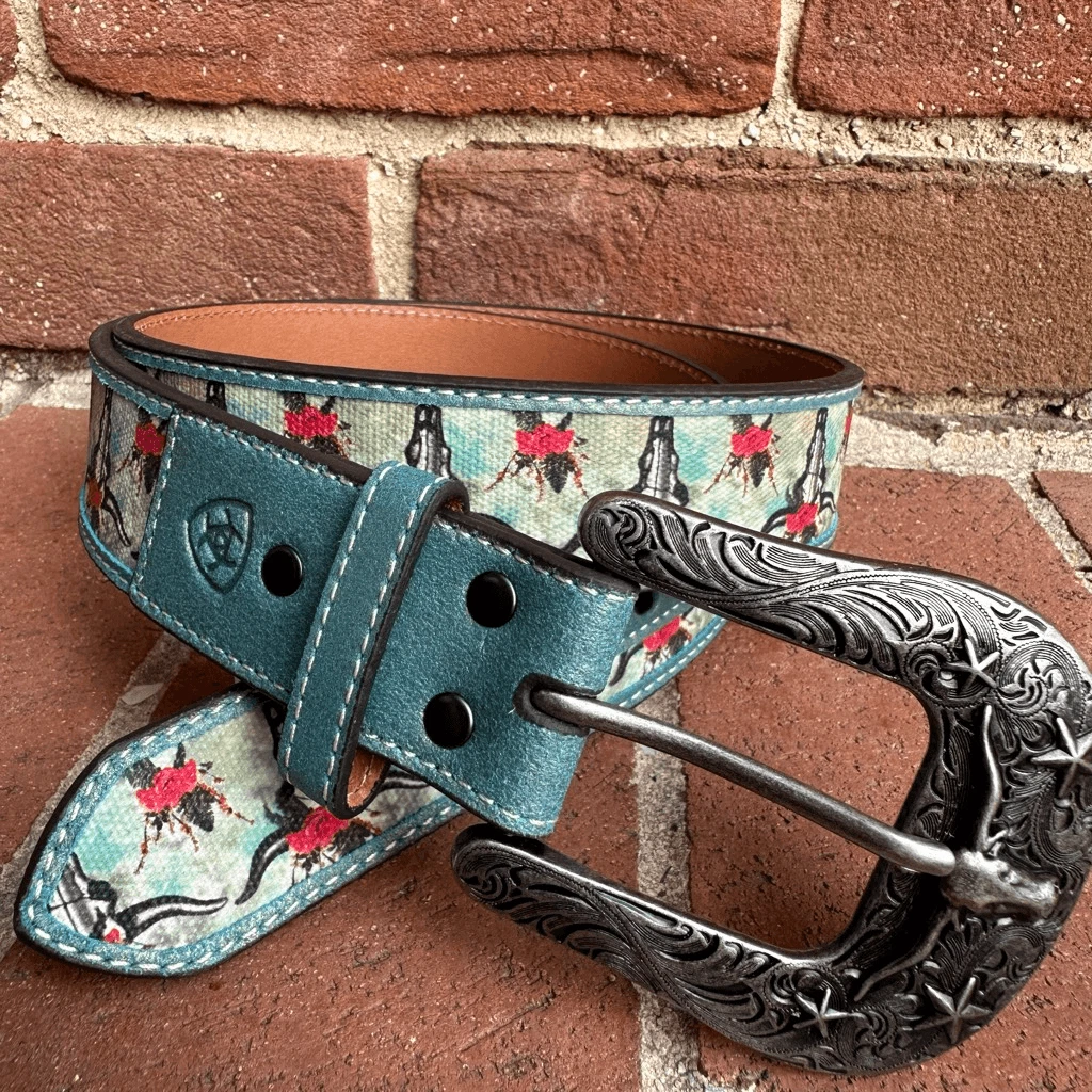 Cowgirl Blue Belts for Women for sale | eBay display picture 2