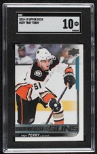 2018-19 Upper Deck Young Guns Troy Terry #239 SGC 10 GEM 00br