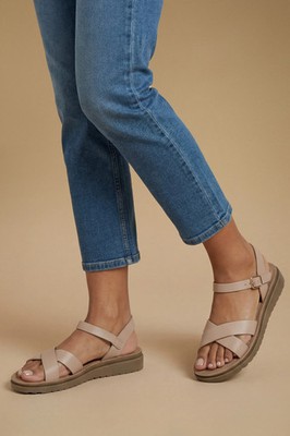 Gut für die Sohle Wedges Damen Daywear Sandalen