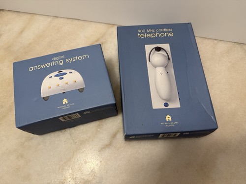 Michael Graves NOS 900 MHz Cordless Telephone And Answering System From Target