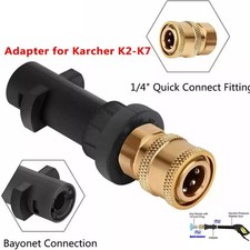 Adapter For Karcher K2-K7 to 1/4'' Quick Release Pressure Washer Gun Lance Kit**
