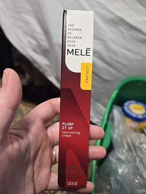 MELE Protect Plump It Up Nourishing Cream 1.35 Fl Oz NIB Melanin Rich Skin 