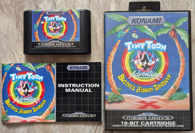 Sega Mega Drive Spiel - Tiny Toon Adventures Buster Hidden Treasure - megadrive