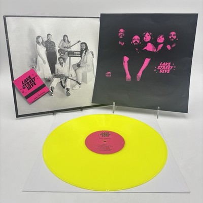 Lake Street Dive - Good Together Neon Yellow Vinyl Record With Book Poster