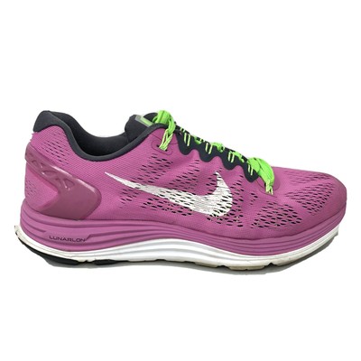 Nike Lunarglide 5 Running Shoes Womens Size 8.5 8 1/2 Pink Sneakers  599395-610 | eBay