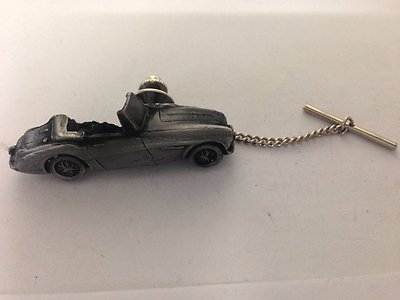 Austin Healey 3000 Mk3 3D CAR Tack Tie Pin With Chain ref18