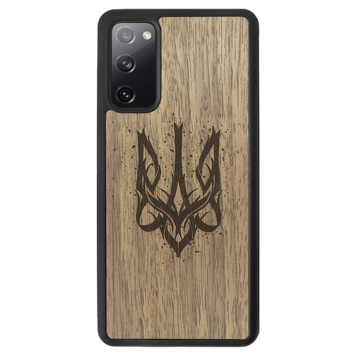 Ukrainian Trident Trizub - Wood Galaxy S23 Ultra Case, S22 Plus, S21 FE, S20 - Photo 16 sur 27