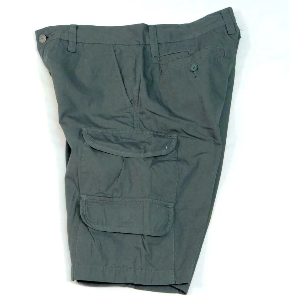 Pantalones cortos cargo de algodón verde Calvin Klein Jeans para hombre nuevos con etiquetas Foto 2 de 4