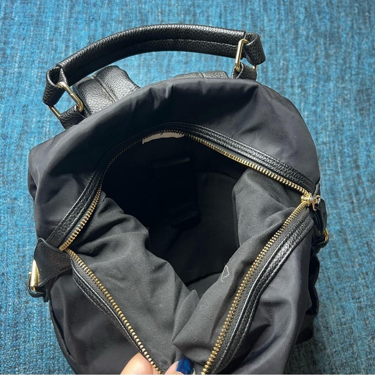 Tommy Bahama Black Nylon Travel Backpack with Laptop Sleeve Tommy Bahama Black On The Go Backpack New | Mercari main image 4