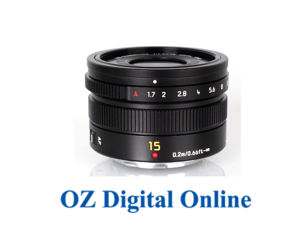 002 LEICA DG SUMMILUX 1:1.7/15 ASPH. New Panasonic LEICA DG