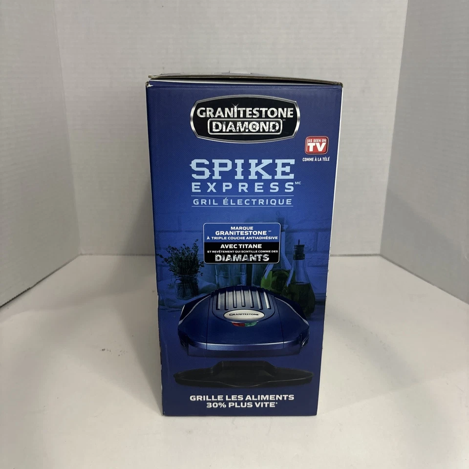 Granitestone Diamond Spike Express Electric Grill New! As Seen On Tv - Image 2 of 4