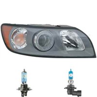 Scheinwerfer Links Grau H7/HB3 FüR Volvo V50 MW 545 S40 II 544 Inkl. Lampen