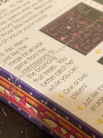 Ms Pac Man (Nintendo NES, 1993) Namco H-SEAM. NEW / SEALED! W/ Hang Tab!