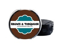 Psa Essentials 2-color Ink Pad, Espresso/turquoise, New, Free Shipping Psa Essentials 2-color Ink Pad, Espresso/turquoise, New, Free Shipping