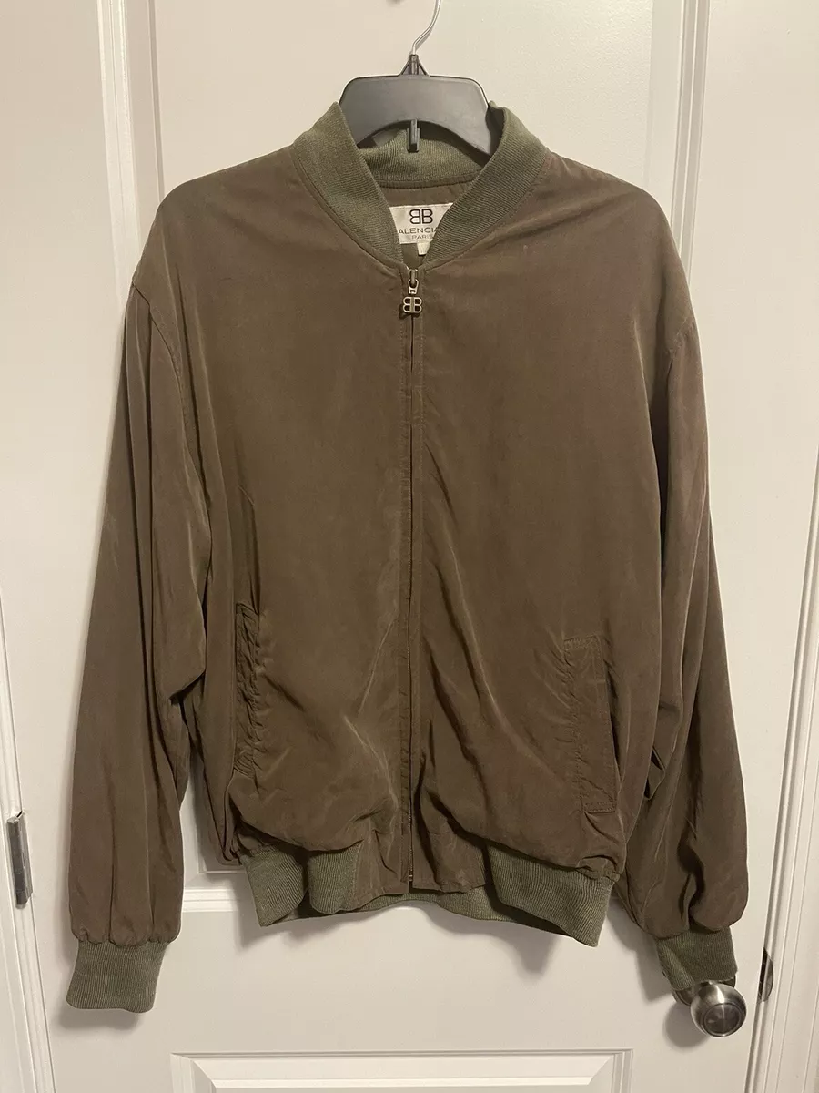 Balenciaga hotsell jacket olive