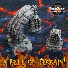 Cages - DnD Legion Terrain Scenery Tabletop M...