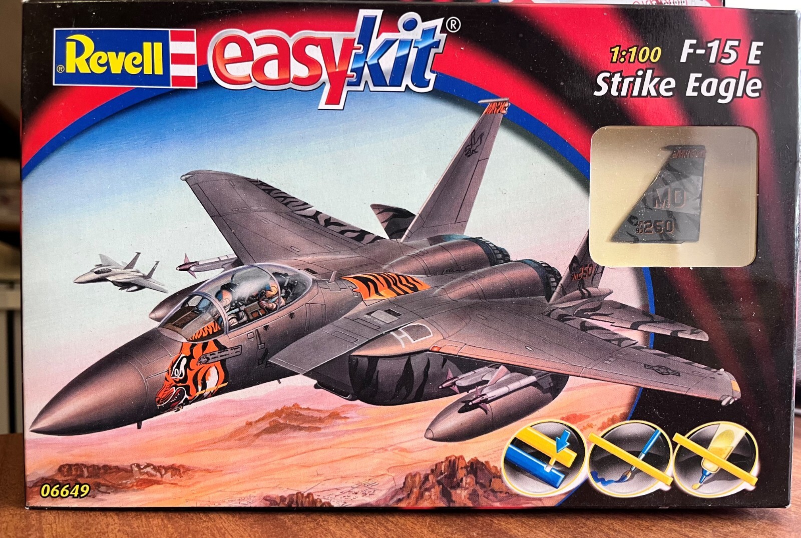 Revell EasyKit 06649 F-15 E Strike Eagle 1:100 Set