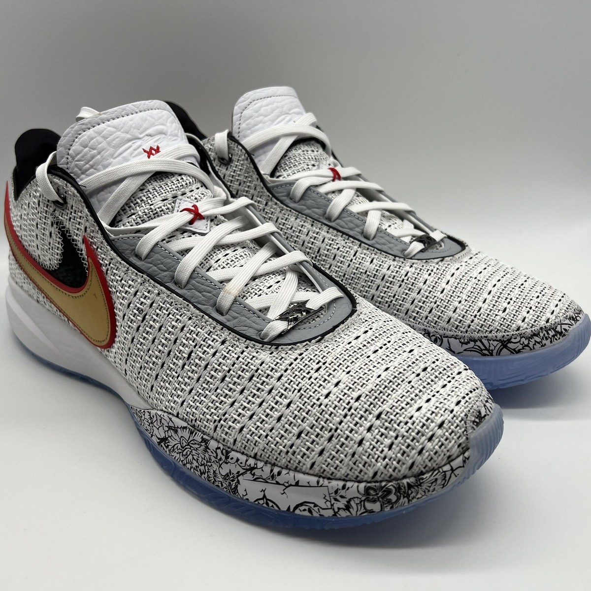 Nike Lebron 20 XX The Debut White Gold Black DJ5423-100