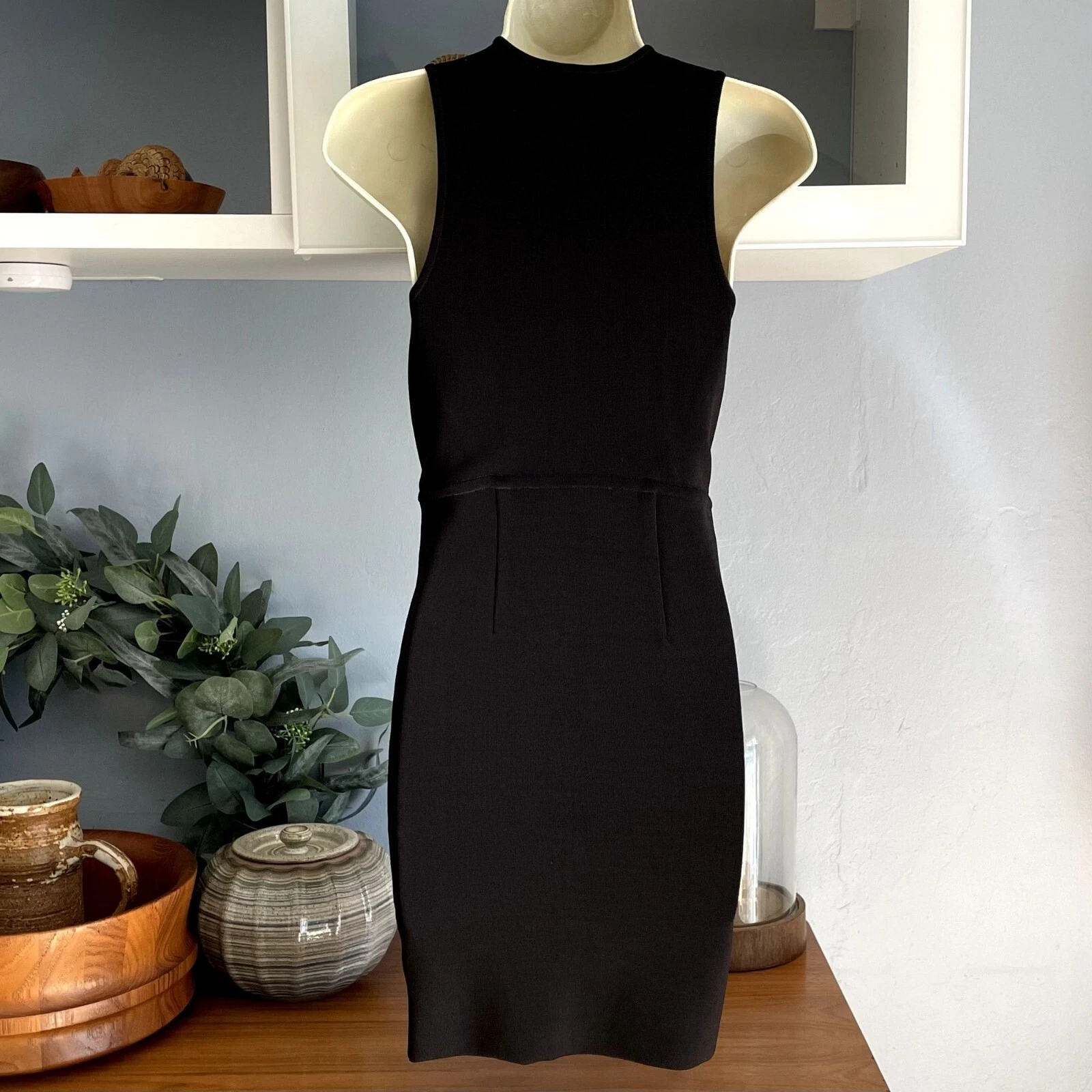 ALEXANDER WANG Mini Abito Bodycon Fascia Senza Maniche XS