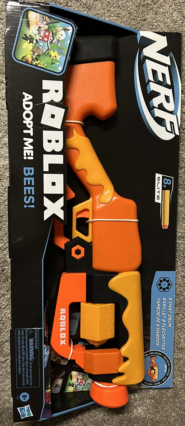 Nerf Roblox Adopt Me!: BEES! Lever Action Blaster, Kids Toy for