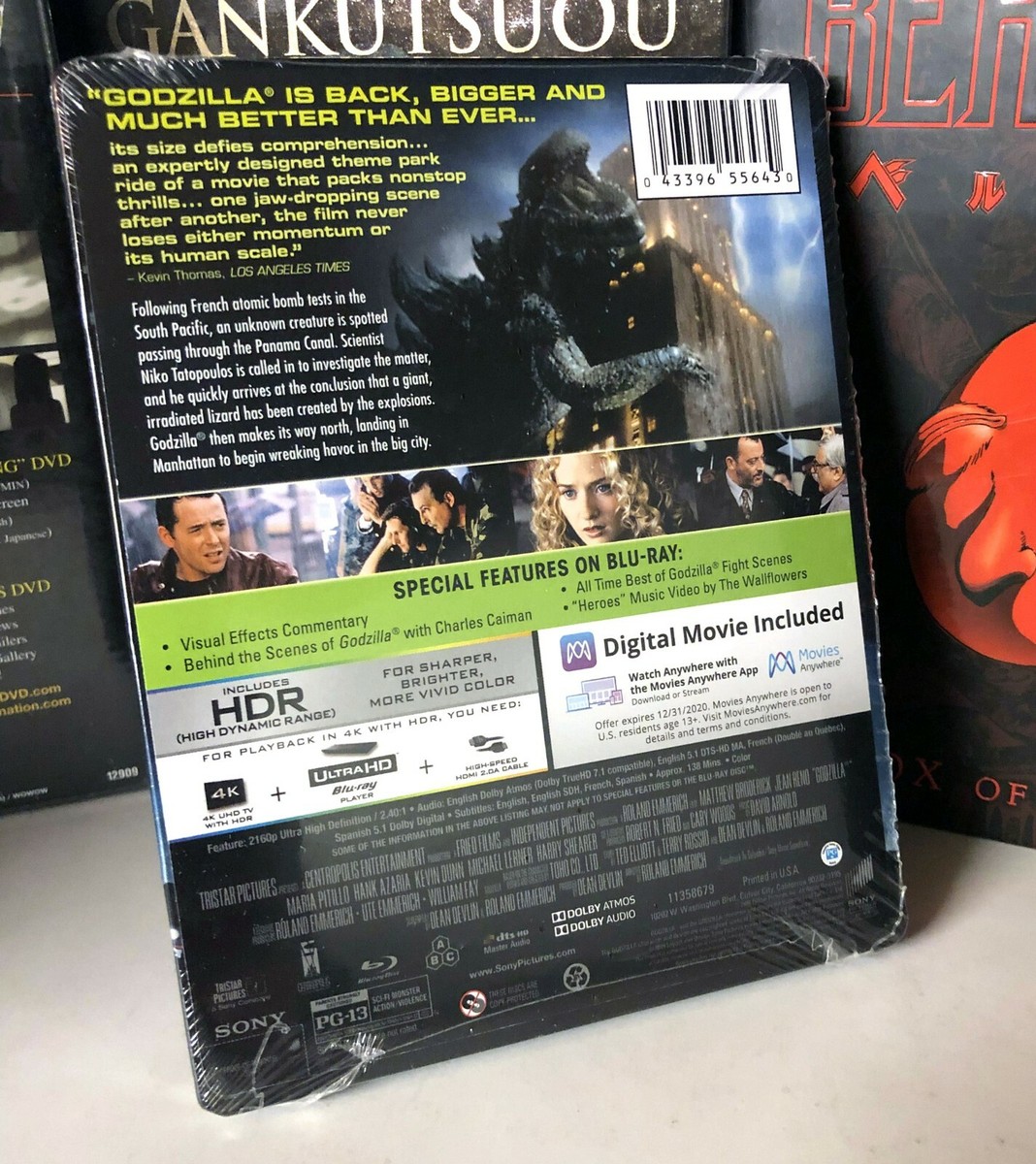 Godzilla (1998) 4K UHD BestBuy Exclusive SteelBook US Release 