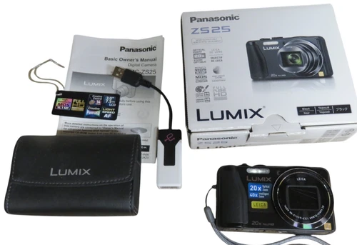 Panasonic LUMIX DMC-ZS25 Camera 20x Zoom, EXCELLENT! No Charger