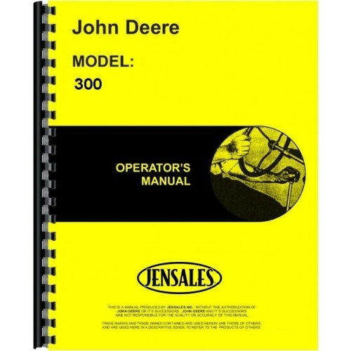 John Deere 300 Césped Jardín Hidrostático Césped Tractor Manual OMM81297 - Imagen 1 de 5