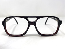 Vintage Liberty LD-7 FX 3 Z87 56-16-140 Burgundy Full Rim Eyeglasses Frame BW83
