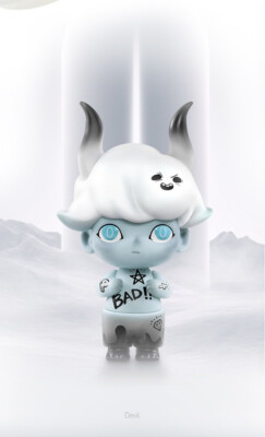 POP MART x DIMOO Retro Series Devil Mini Figure Art Toy Figurine