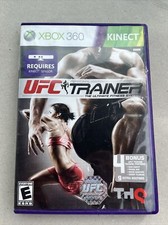 UFC Personal Trainer: The Ultimate Fitness System Xbox 360, 2011 COMPLETE