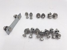 LR DEFENDERS & SERIES 2 & 3, 2 & 3 DOOR S/S SILL RAIL FIXING KIT YRM1014