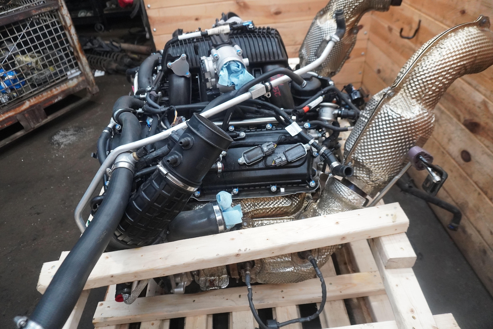 Engine Motor McLaren 650S 3.8L V8 M838T M838 Complete Assembly (Only 7K Miles!)