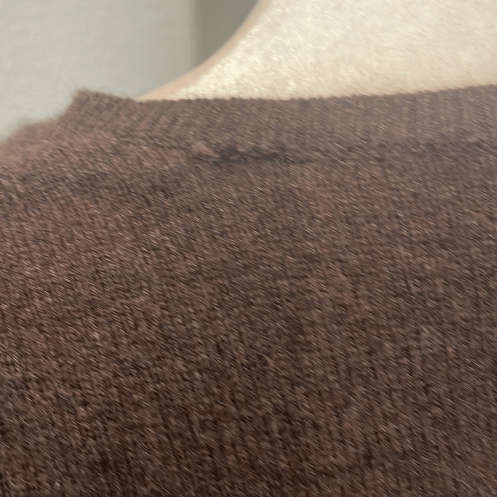 Philosophy Dane Lewis Brown Cashmere Basic Sweater - image 3
