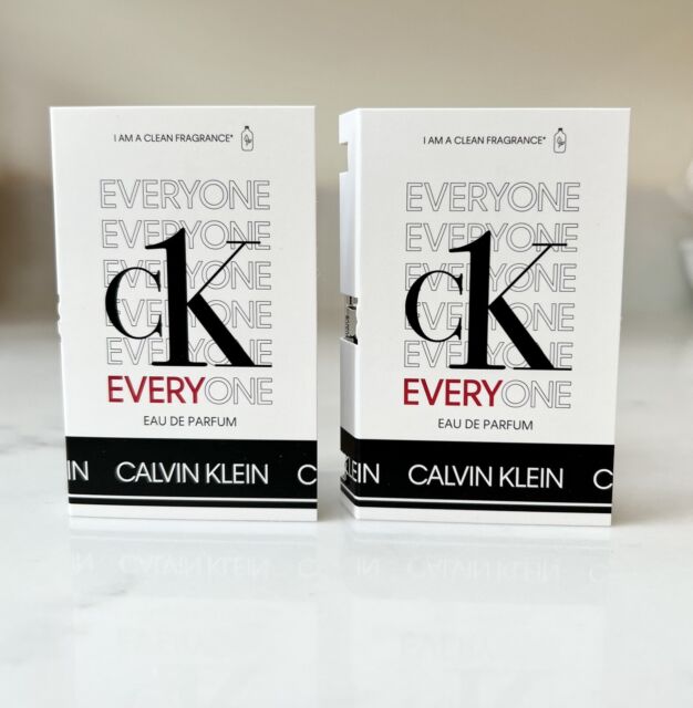 2 X CALVIN KLEIN CK EVERYONE EDP Spray Unisex Samples 2 x 1.2 ml.