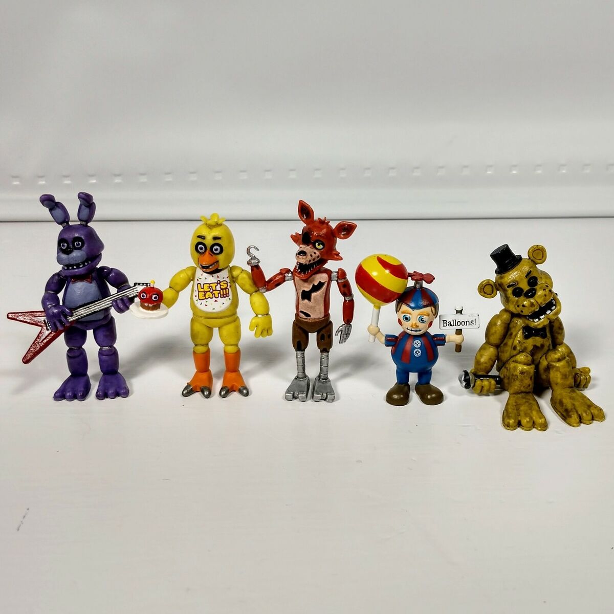 6 Pcs/set Five Night At Freddy Anime Figure Fnaf Bonnie Bear Foxy