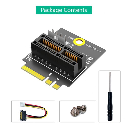 For M.2(NGFF) 2230 Key A/A+E/E to PCI-E 1X Adapter Card PCI Expres Card Convert - 第 6/6 張圖片