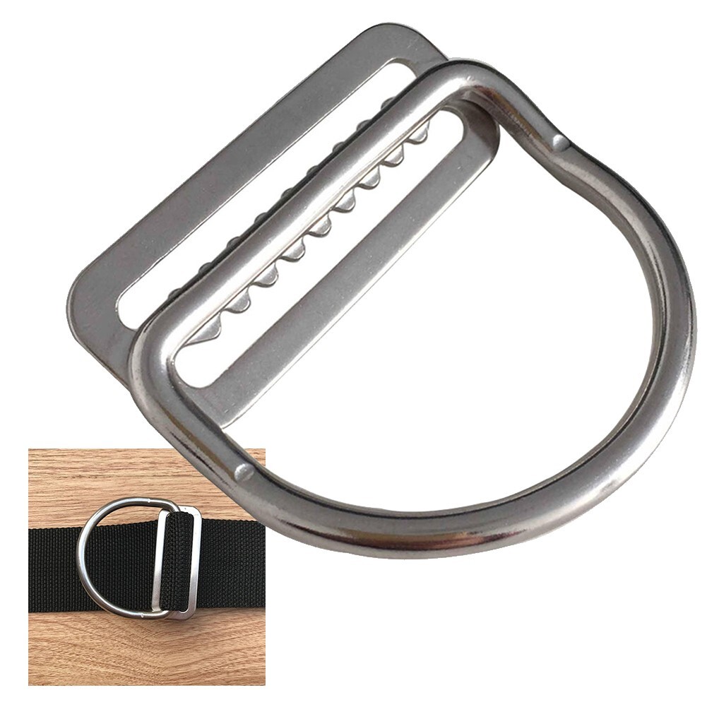 Diving Dring Functional Scuba Diving Strap Keeper Corrosionresistant