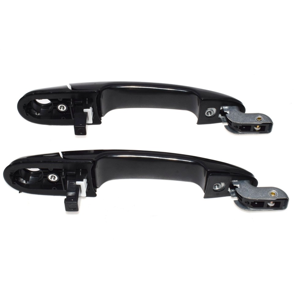 4 Poignées De Porte Extérieure Noires Compatibles Hyundai Tucson 05-09, 82650-2E000