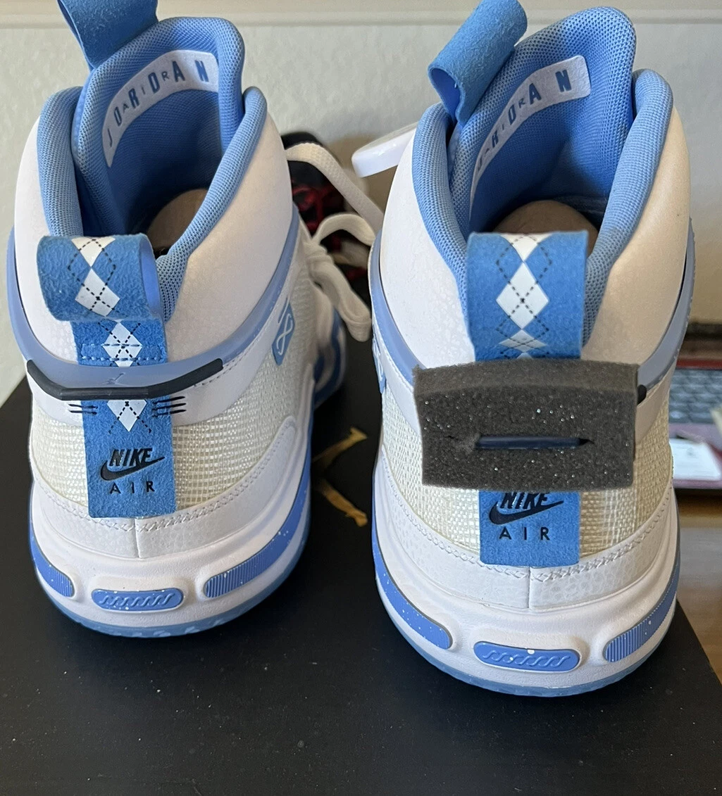 Jordan 36 Size 15 UNC North Carolina Player Edition PE Promo Sample | eBay