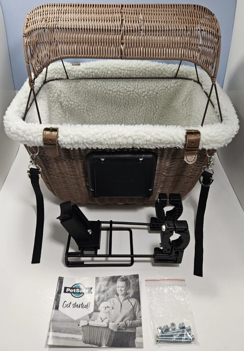 Petsafe happy ride wicker bicycle basket sales