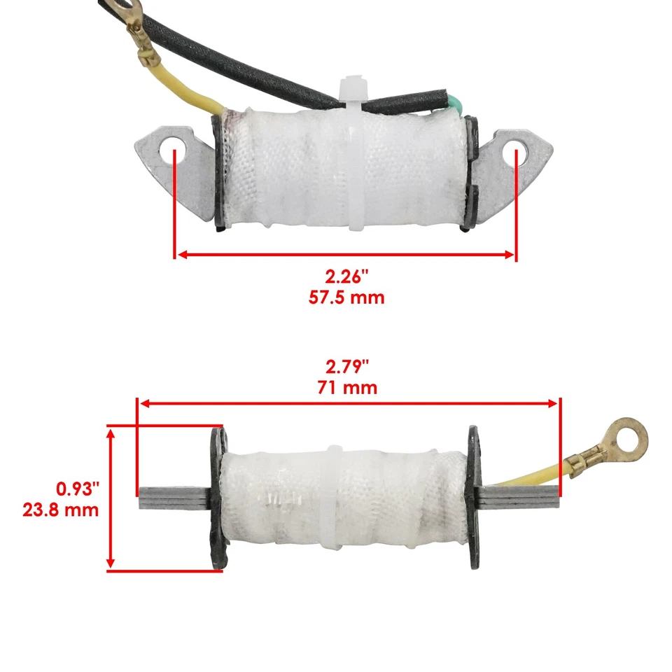 Estator para Honda ATC185 1980 / ATC185S 1981 / ATC200 1981 31120-958-003 Foto 3 de 4