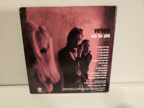 Verbena Into The Pink Advance Promo CD 1999 Capital Records Good Pre-Owned - Picture 3 of 3