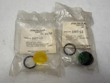 Joslyn Clark 100T-LG 100T-LY NIB Lot Of 2 Green Yellow Lenses See Pics #B35