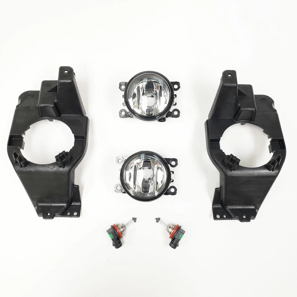 Kit de luces antiniebla para parachoques delantero para Ford Explorer 2011-2015 lente transparente con soportes Foto 2 de 4